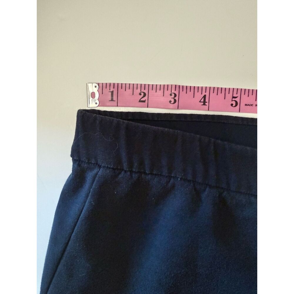J Jill Pull On Knit Pants Elastic Waist Black Straight Casual Office Comfort 20 - Picture 7 of 16